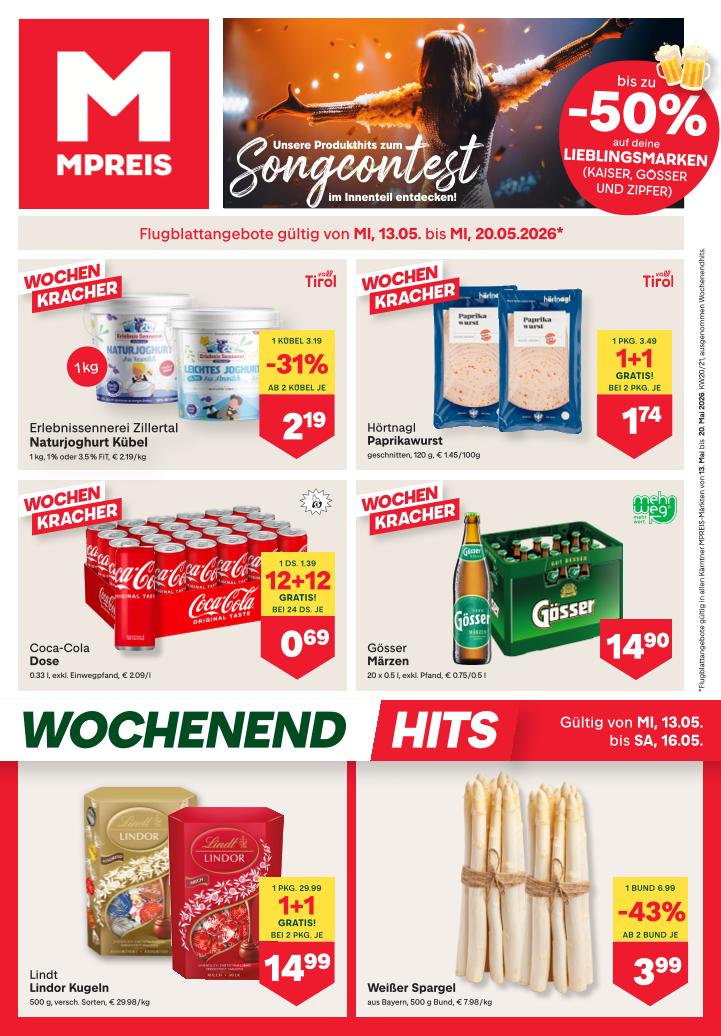 Prospekt von MPREIS