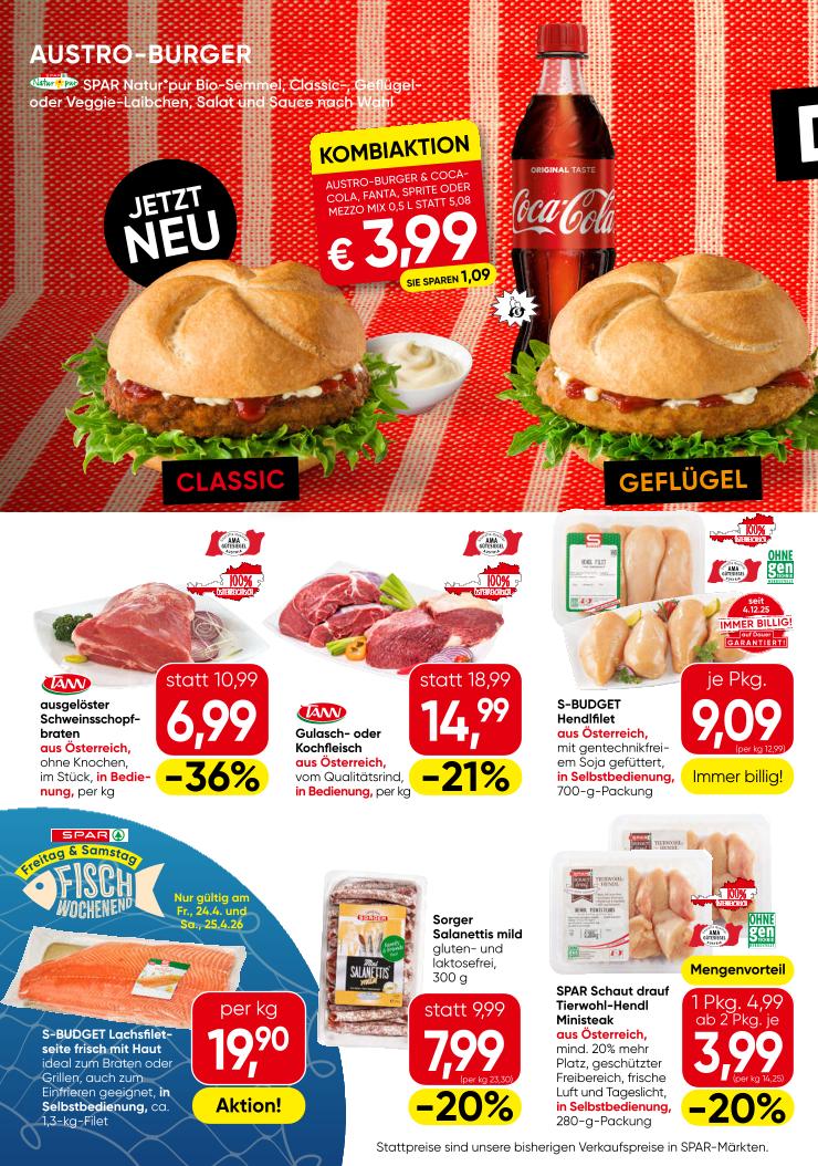Prospekt von EUROSPAR