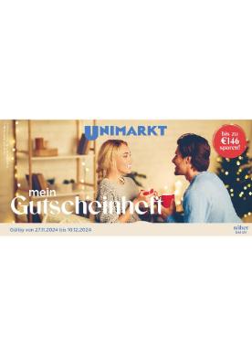 Unimarkt Gutscheinheft