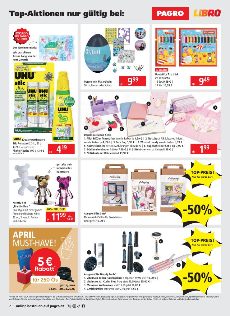 Prospekt von PAGRO & LIBRO