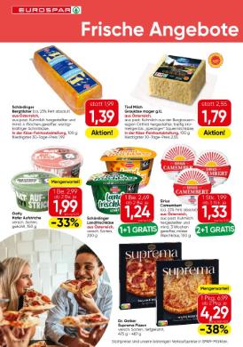 Titelbild des Prospekts von EUROSPAR Wien / NOE / BGLD