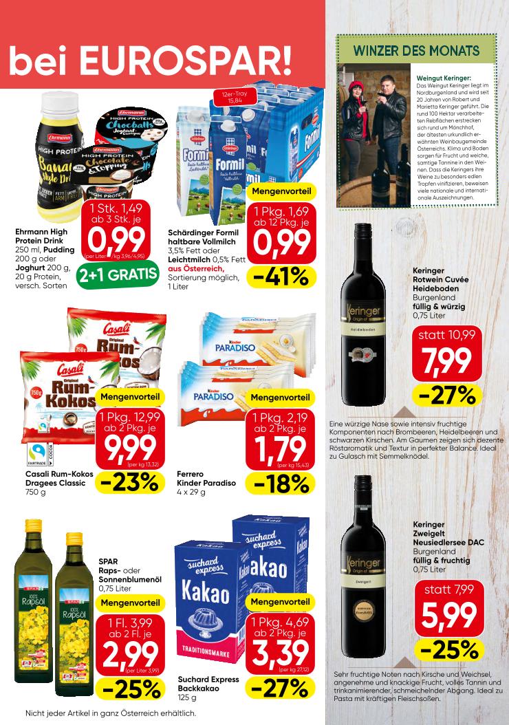 Prospekt von EUROSPAR