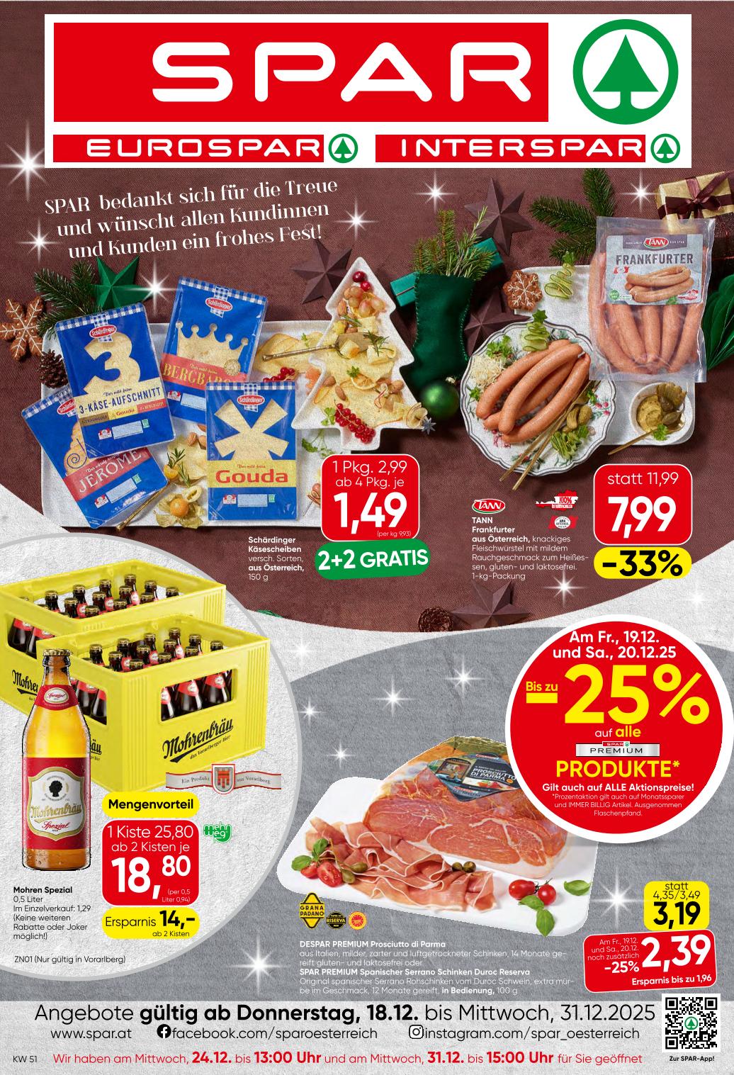 Prospekt von SPAR