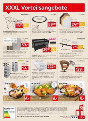 Titelbild des Prospekts von XXXLutz