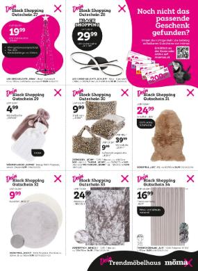 Titelbild des Prospekts von mömax Black Shopping