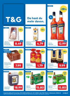 Titelbild des Prospekts von T&G Steiermark