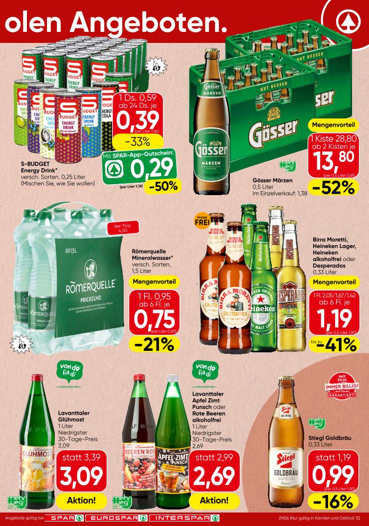 Prospekt von SPAR