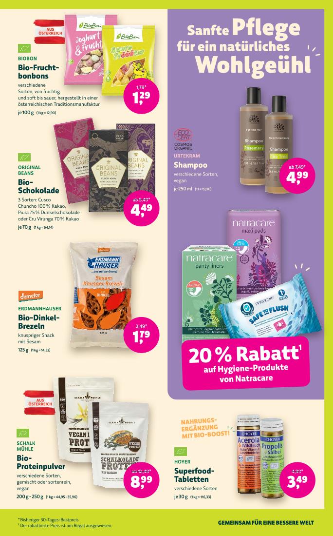 Prospekt von Denns BioMarkt