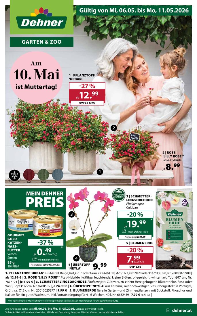 Prospekt von Dehner