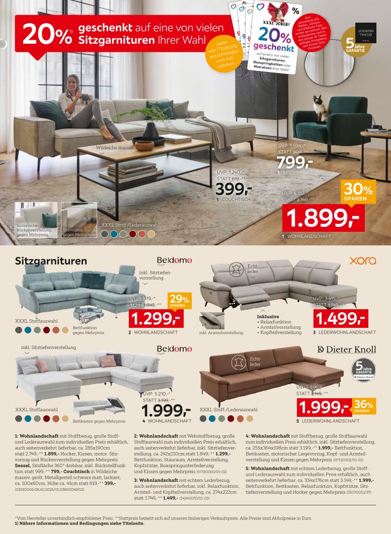 Prospekt von XXXLutz