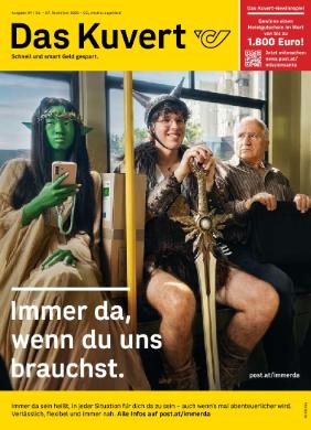 Titelbild des Prospekts von Das Kuvert