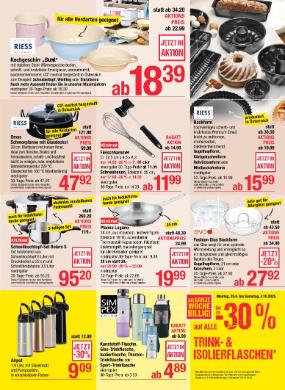 Titelbild des Prospekts von Maximarkt Wels / Vöcklabruck