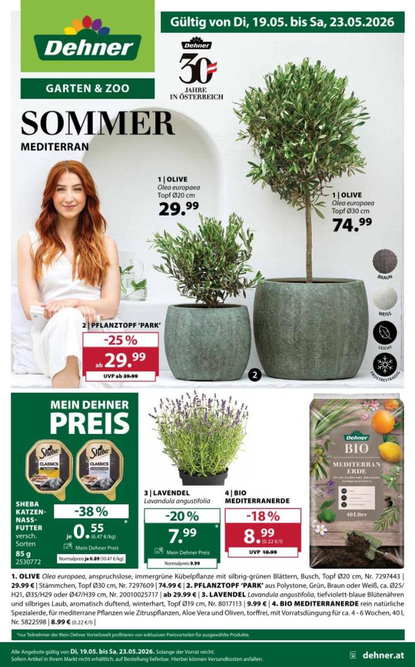 Pflanzen Aktionen & Angebote bei Dehner bis -25.01% | Aktionsfinder