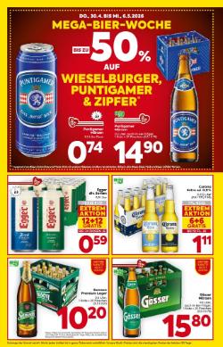 Titelbild des Prospekts von BILLA Burgenland