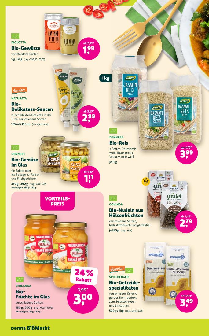 Prospekt von Denns BioMarkt