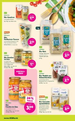 Titelbild des Prospekts von Denns BioMarkt