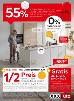 Titelbild des Prospekts von XXXLutz