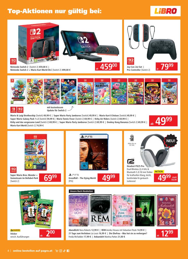 Prospekt von PAGRO & LIBRO