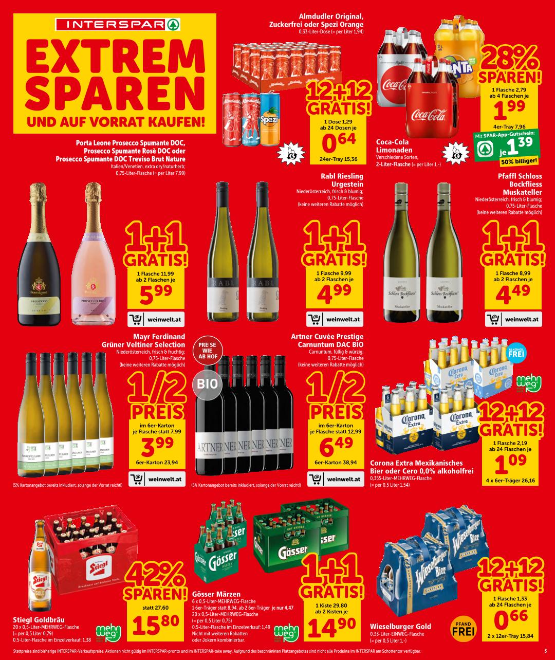 Prospekt von INTERSPAR