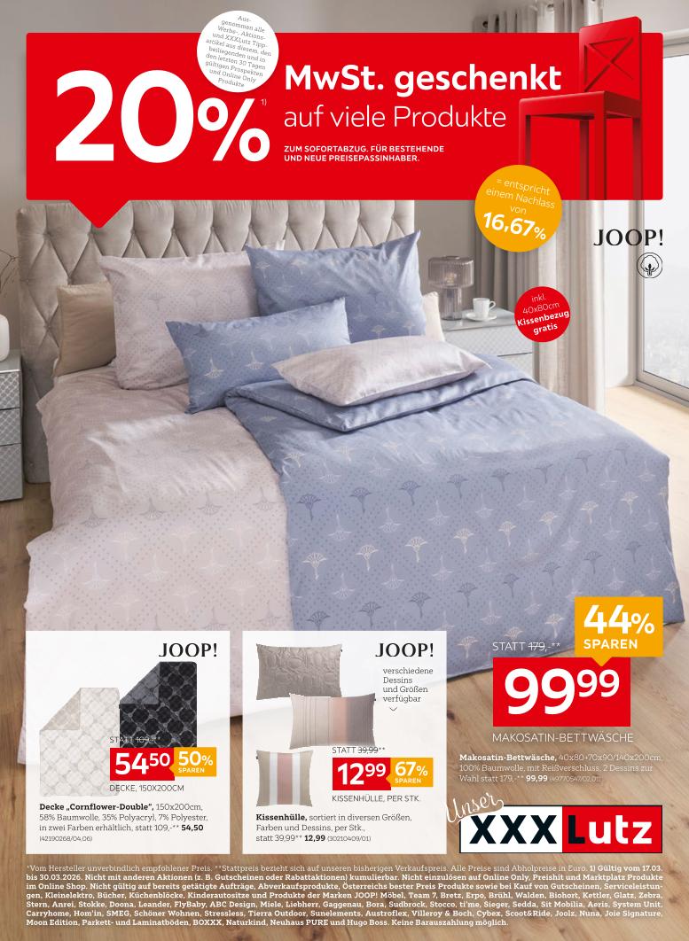 Prospekt von XXXLutz