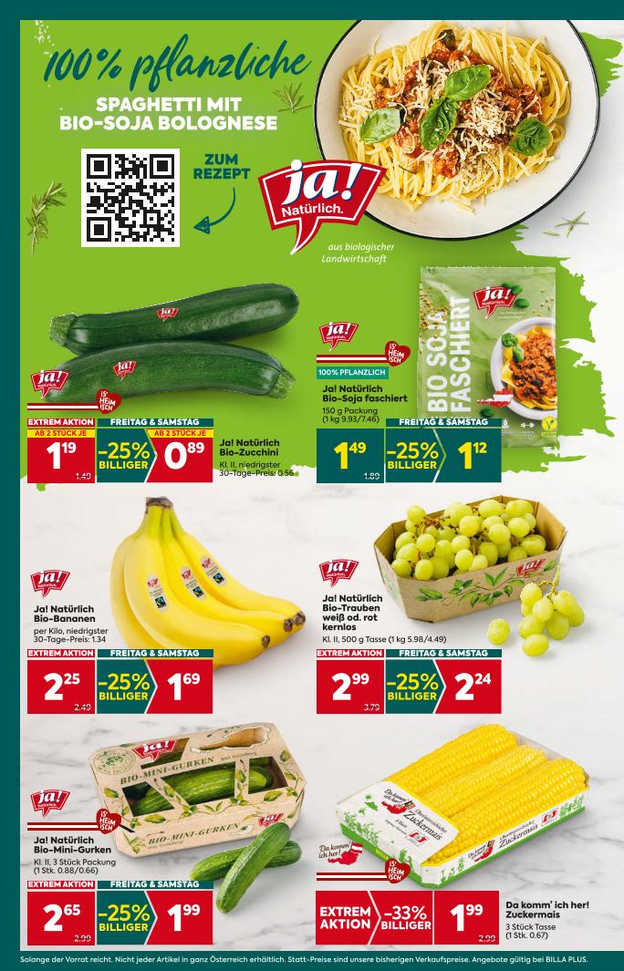 Prospekt von BILLA PLUS