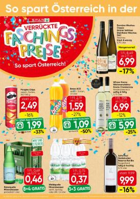 Titelbild des Prospekts von SPAR STMK