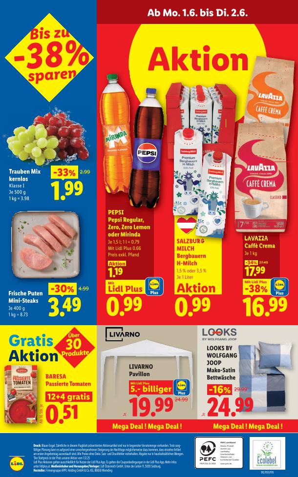 Prospekt von Lidl