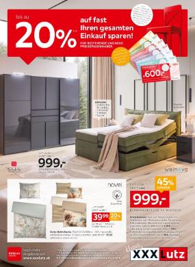 Titelbild des Prospekts von XXXLutz