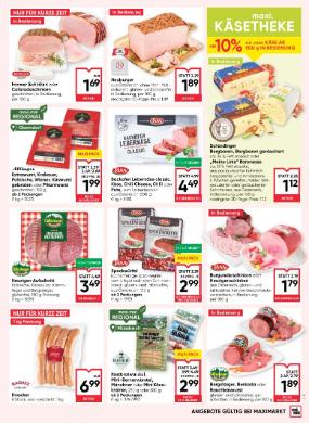 Titelbild des Prospekts von Maximarkt Linz / Haid