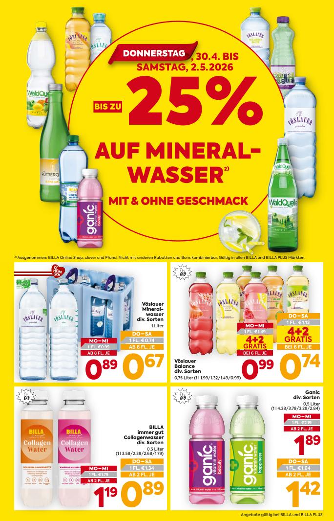 Prospekt von BILLA