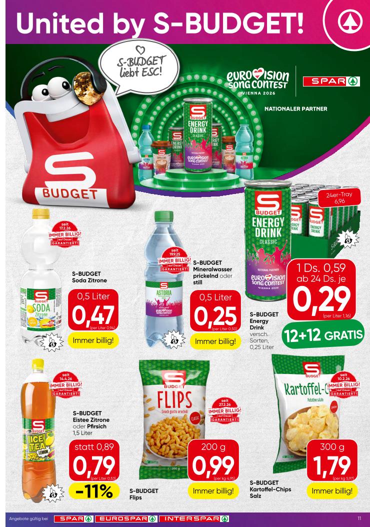 Prospekt von SPAR