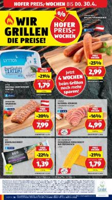 Titelbild des Prospekts von HOFER
