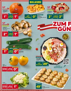Titelbild des Prospekts von BILLA PLUS Wien