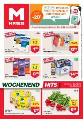 Titelbild des Prospekts von MPREIS Salzburg