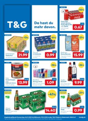 Titelbild des Prospekts von T&G Steiermark