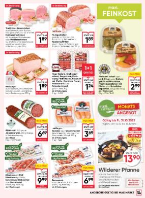 Titelbild des Prospekts von Maximarkt Wels / Ried / Vöcklabruck