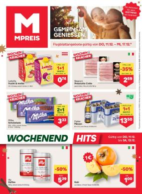 Titelbild des Prospekts von MPREIS Oberösterreich