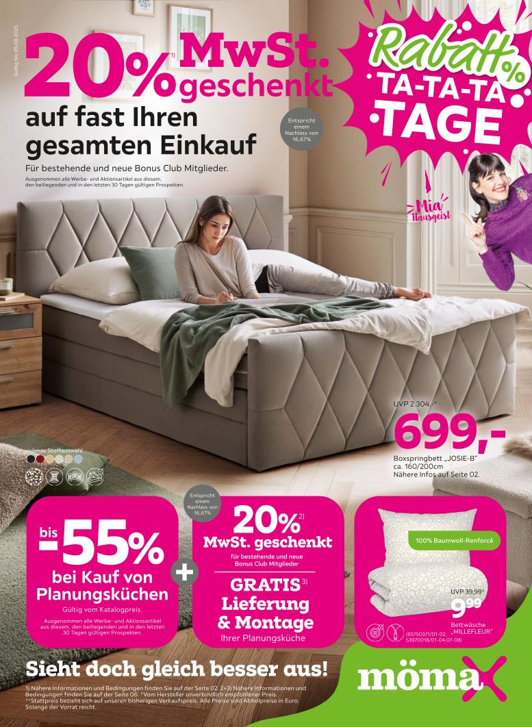 Prospekt von mömax