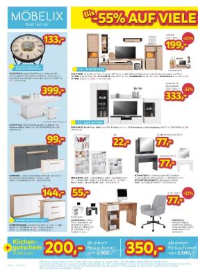 Titelbild des Prospekts von Möbelix