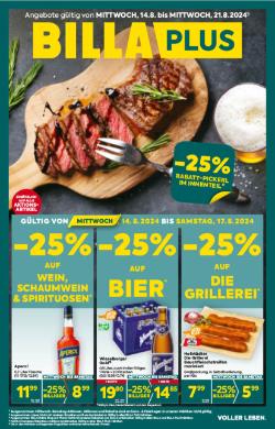 Titelbild des Prospekts von BILLA PLUS WIEN