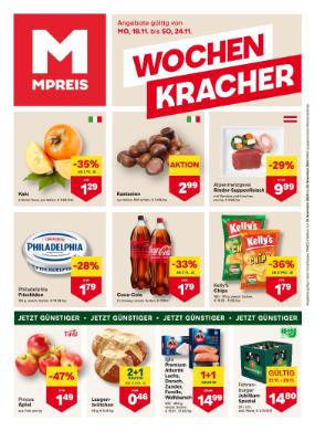 Titelbild des Prospekts von MPREIS VBG