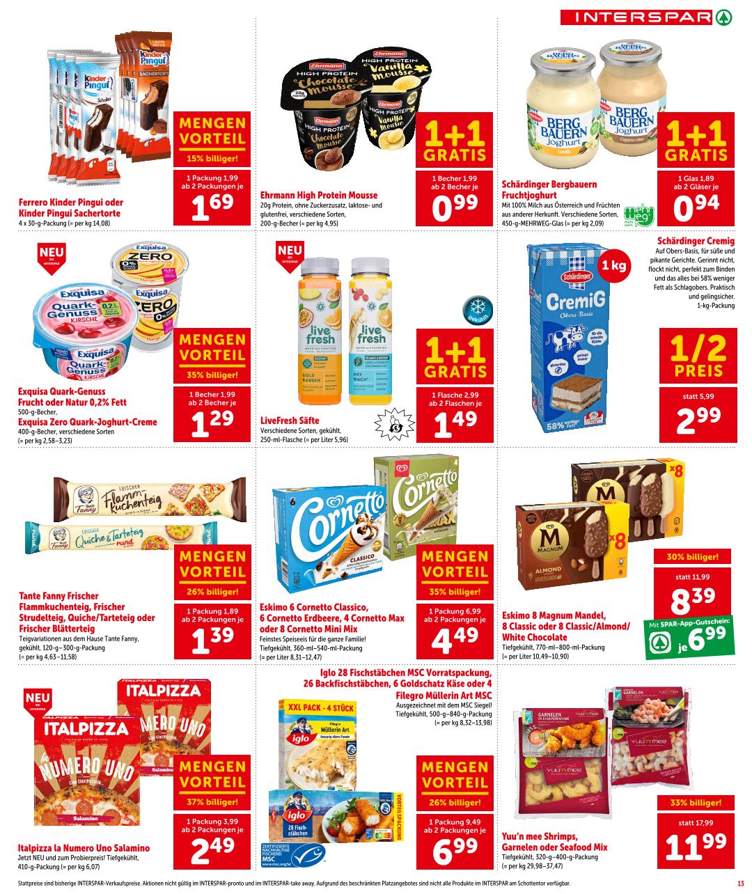 Prospekt von INTERSPAR