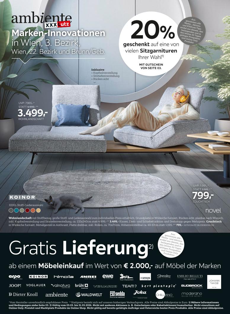 Prospekt von XXXLutz