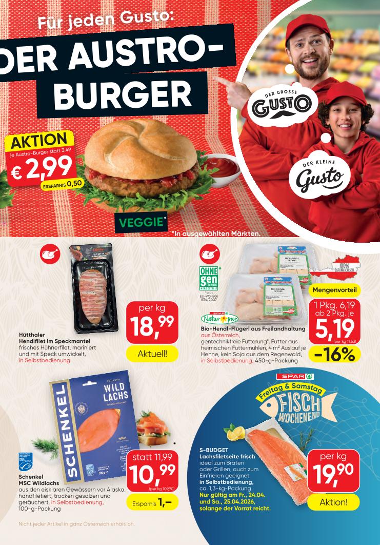 Prospekt von SPAR Gourmet