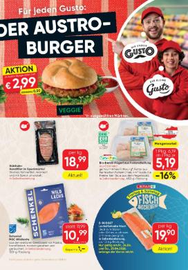Titelbild des Prospekts von SPAR Gourmet