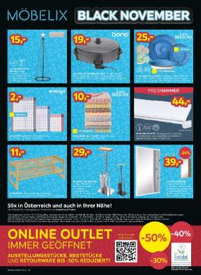 Titelbild des Prospekts von Möbelix