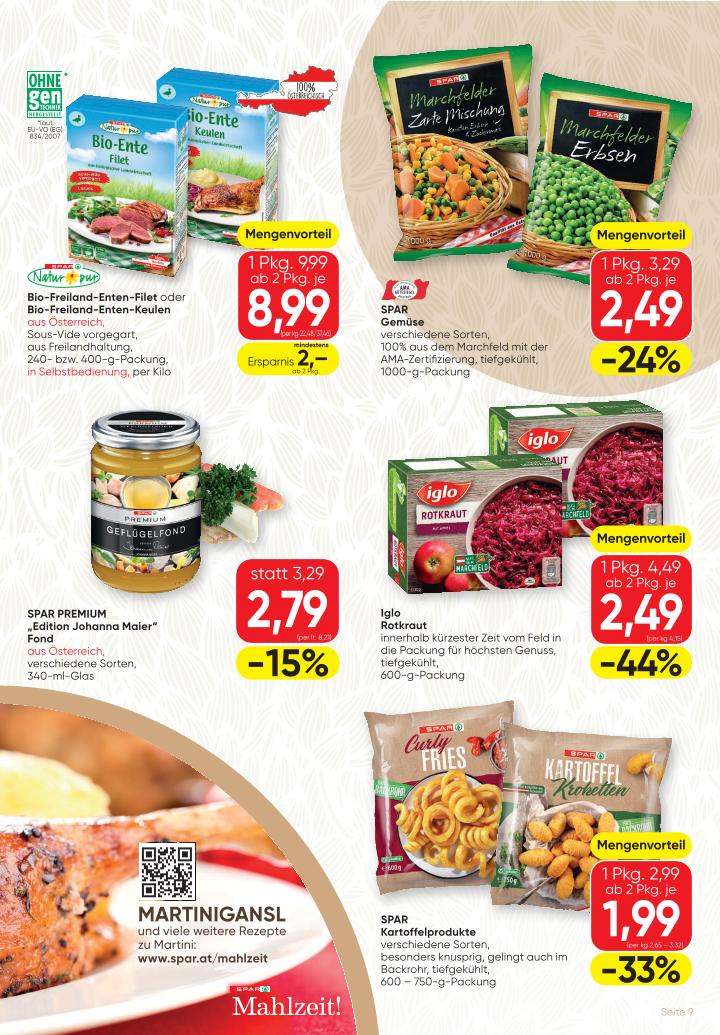 Prospekt von SPAR Gourmet