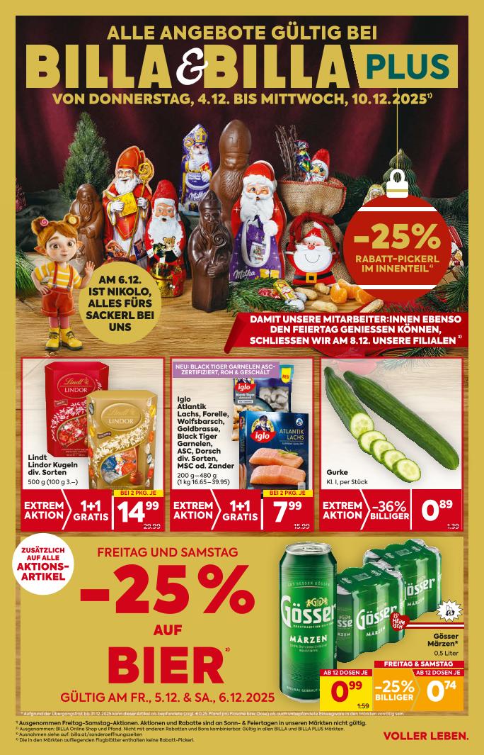 Prospekt von BILLA