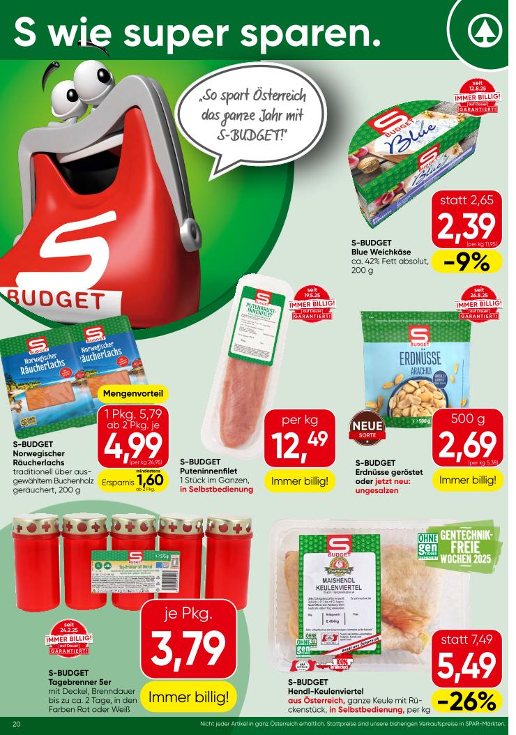 Prospekt von SPAR