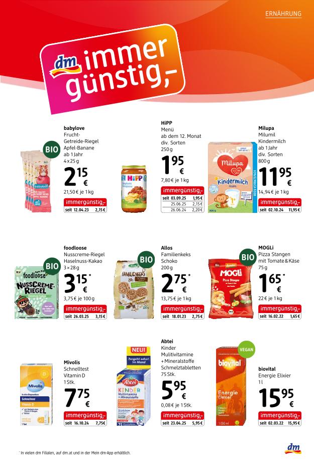 Prospekt von dm drogerie markt